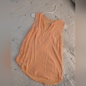 Loft orange tank top